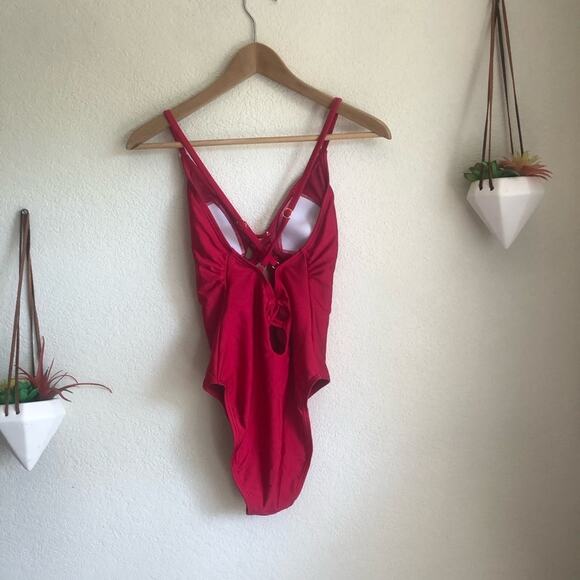 NWT Swimsuits for All Fuego bright red swimsuit - Picture 5 of 9